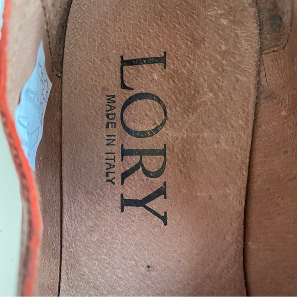 Lory Shoes, Red Leather - Picture 5 of 5